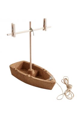 Kit d'assemblage bateau en liège