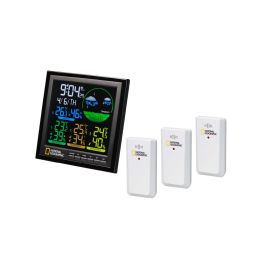 Station météo LCD couleur VA incl. 3 capteurs