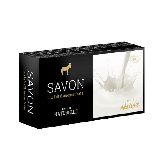 Savonette au lait d'anesse 100 g Sans parfum