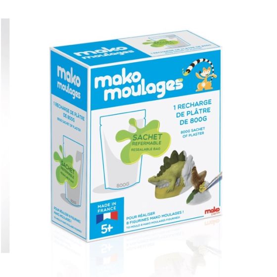 mako moulages Recharge plâtre 800g