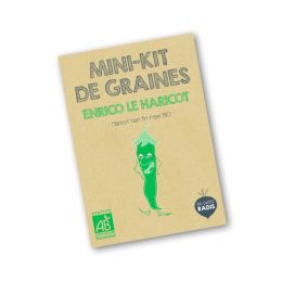 Mini kit de graines BIO d'Enrico le haricot