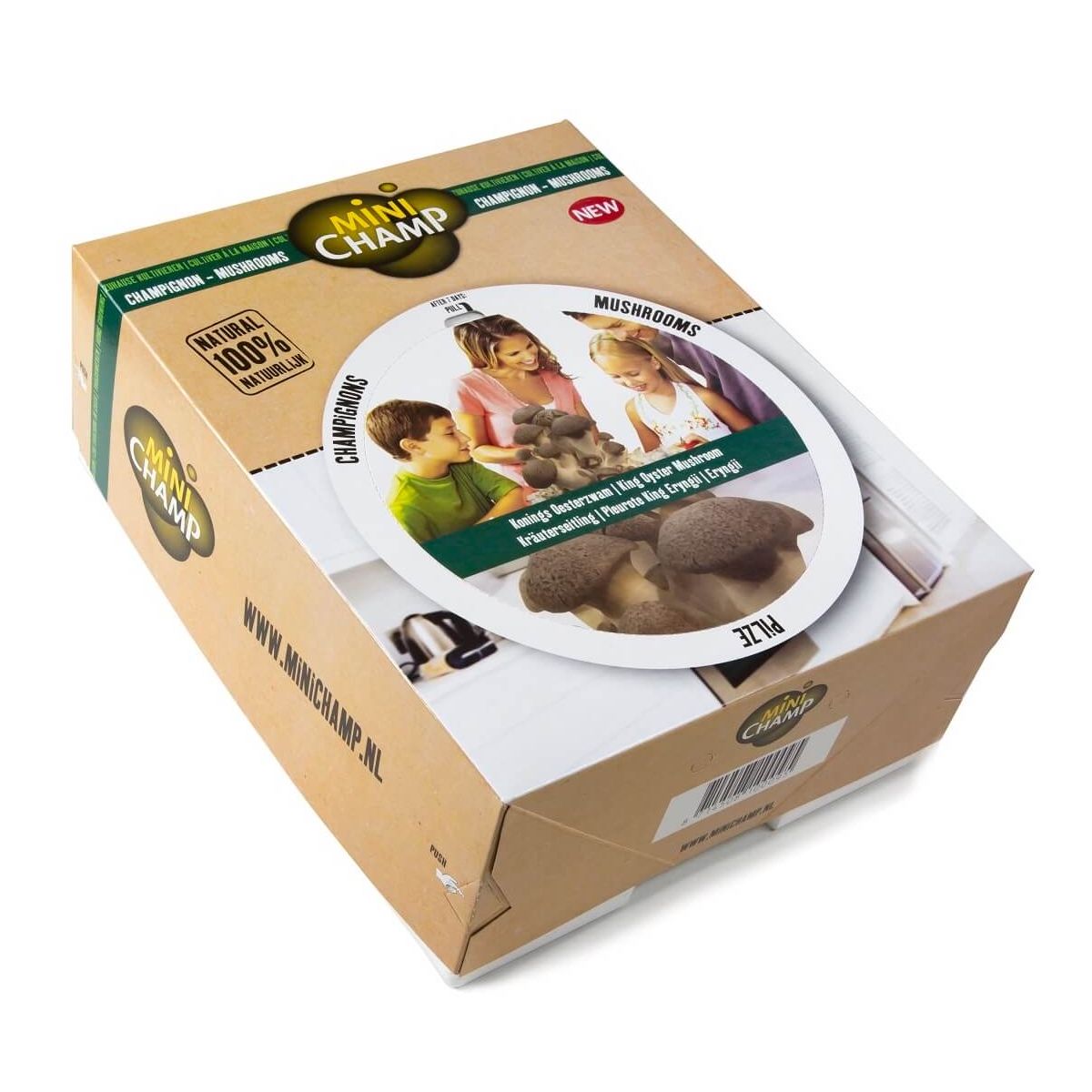 Kit De Culture De Champignons Cremini Bruns à La Maison - Cultivez Vos Propres Champignons En 3 Semaines Dans Votre Cuisine