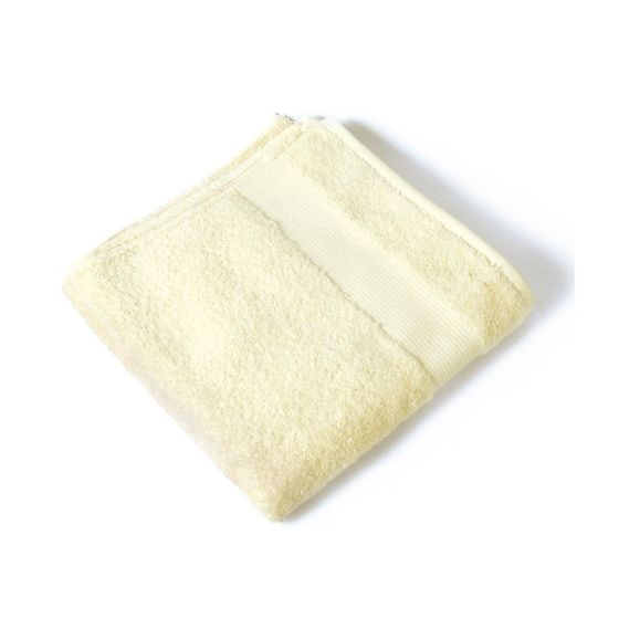 Serviette de toilette coton bio coloris blanc