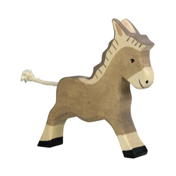 Figurine Holtztiger Âne marchant Figurine Holtztiger Âne marchant