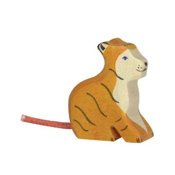 Figurine Holtztiger Petit Tigre assis Figurine Holtztiger Petit Tigre assis
