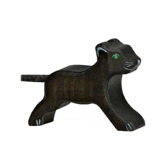 Figurine Holtztiger Petite Panthère Figurine Holtztiger Petite Panthère