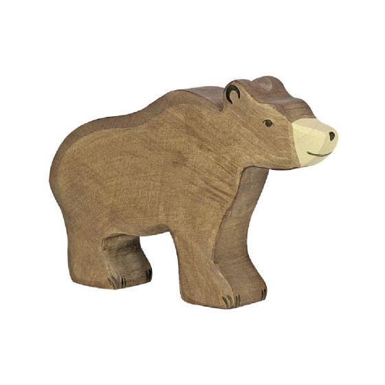 Figurine Holtztiger Ours brun Figurine Holtztiger Ours brun