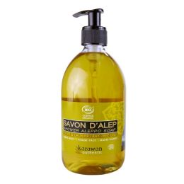 Savon d'Alep liquide biologique : flacon pompe 500 ml