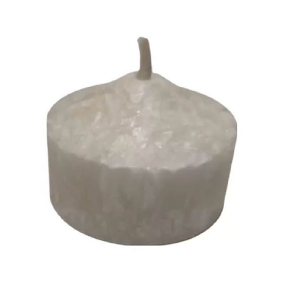 Veilleuse stéarine blanche en boîte Veilleuse stéarine blanche en boîte