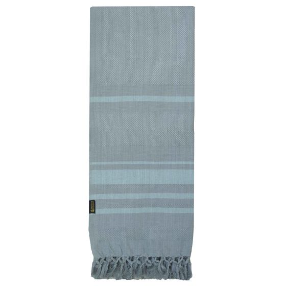 Fouta en coton biologique Almond - 90 x 160 cm