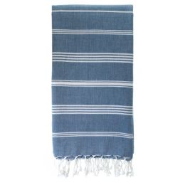 Fouta en coton biologique Blancetocéan 100 x 200cm