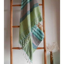 Fouta en coton biologique Adriatic 100 x 200cm