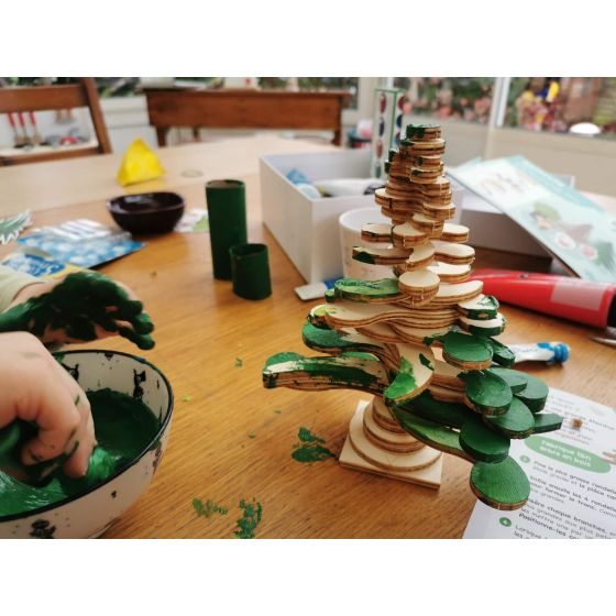 Kit fabrique ton arbre de Noël