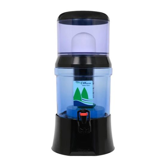 Fontaine EVA7 L cuve en verre - système magnétique - noire Fontaine EVA7 L cuve en verre - système magnétique - noire
