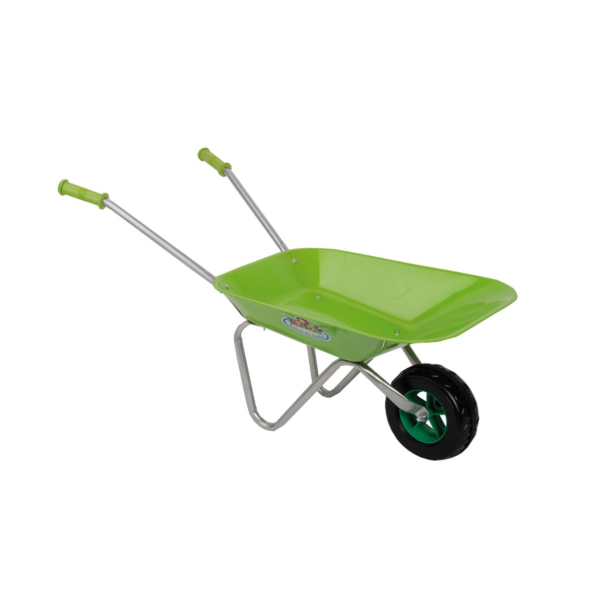Brouette en métal pour enfant verte : Brouettes de jardin, chariots et  accessoires DEVAUX jardin - botanic®