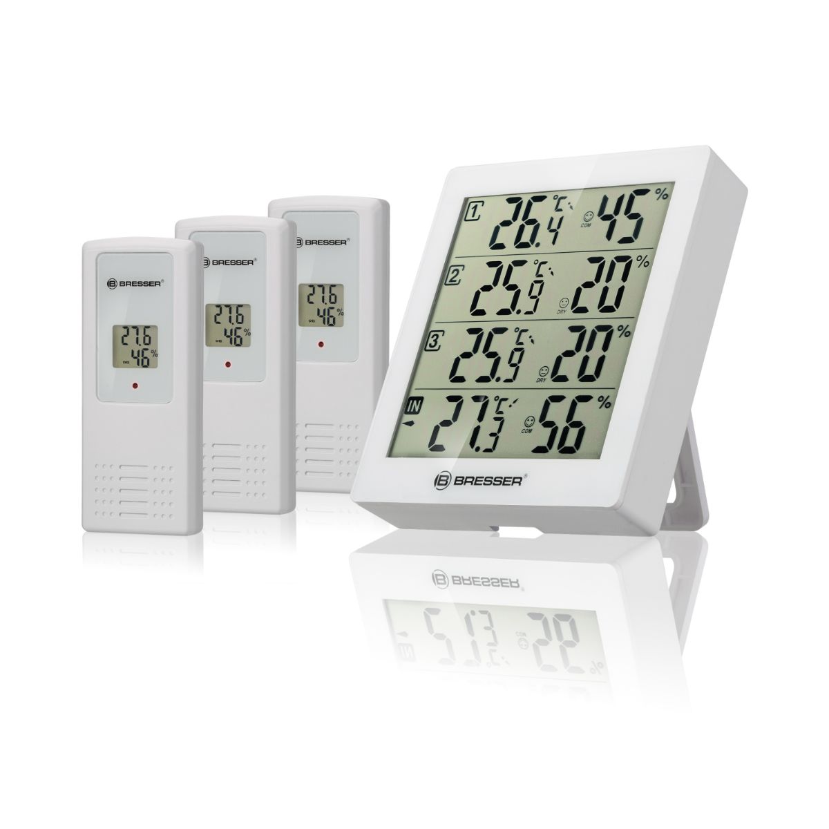 Thermomètre intérieur extérieur Digital LCD hygromètre thermohygromètre