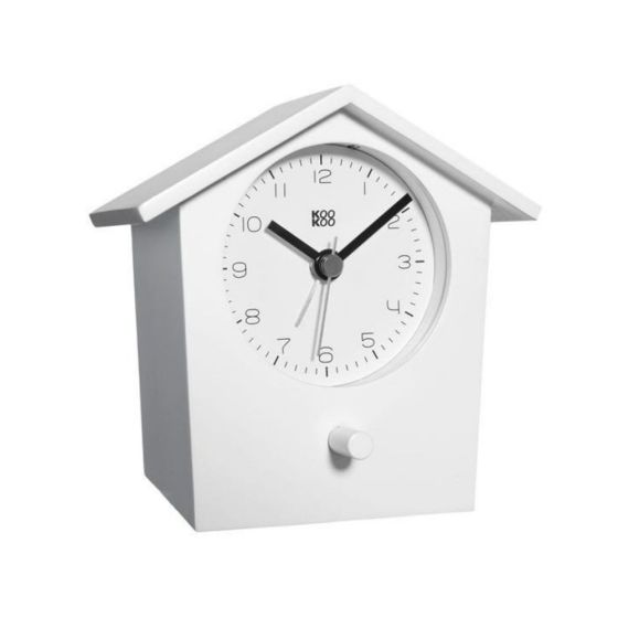 Horloge Kookoo earlybird, blanc Horloge Kookoo earlybird, blanc