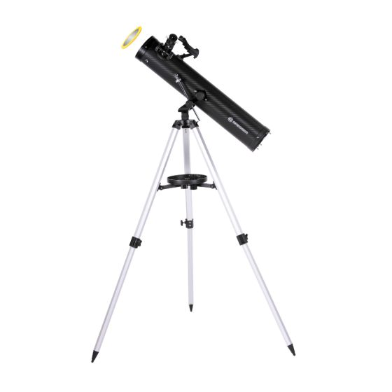 Télescope réflecteur Bresser Venus 76/700 AZ + Adaptateur Smartphone