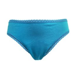 Culotte menstruelle bleue flux léger - Taille 36