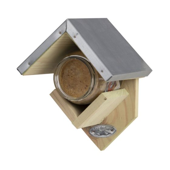 Maison pour beurre de cacahuète pour oiseaux