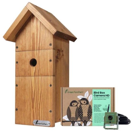 Kit complet Nichoir oiseaux avec caméra Wifi