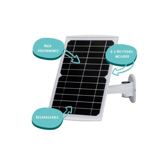 Nichoir avec caméra HD et panneau solaire
