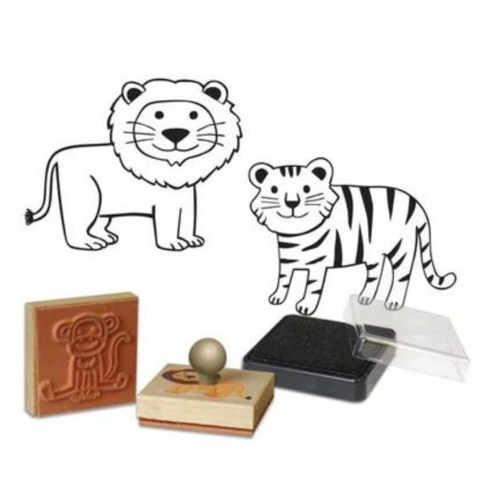 Coffret tampons Eui -Animaux de la savane
