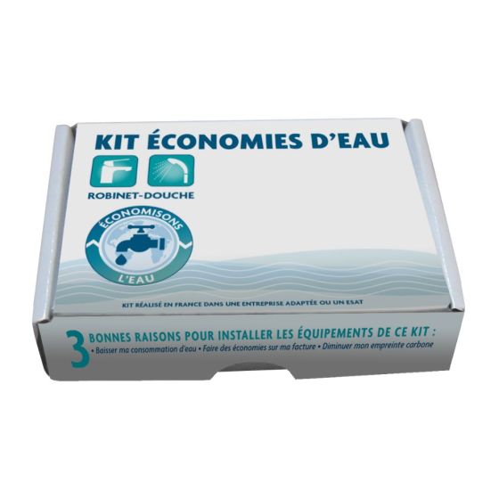 Pack économie d'eau pour 2 robinets