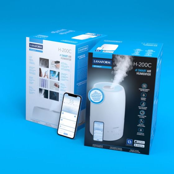 Humidificateur d’air intérieur connecté