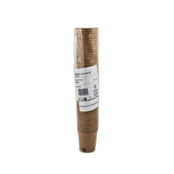 Petit gobelet café 12 cl Carton kraft par 50