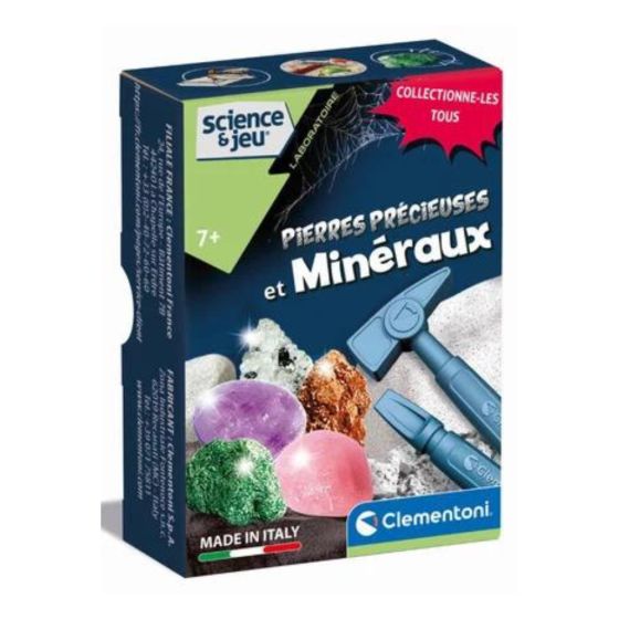 Mini-Coffret Fossiles et minéraux