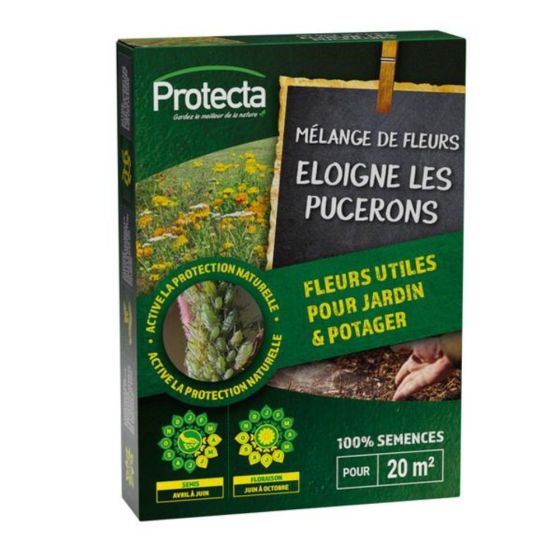 Mélange de fleurs - Éloigne les pucerons - 50g Mélange de fleurs - Éloigne les pucerons - 50g