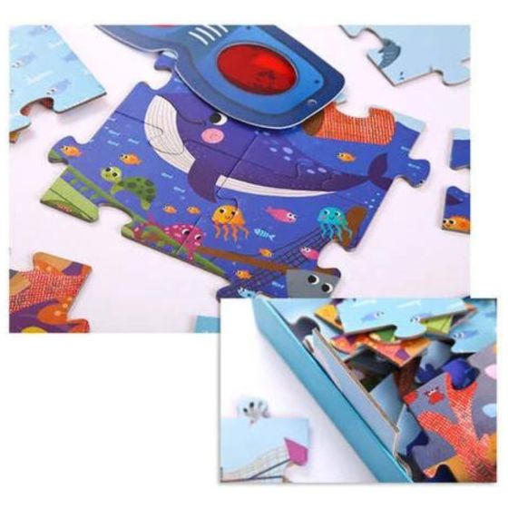 Puzzle détective Océans