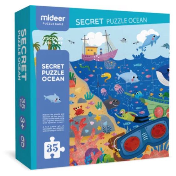Puzzle détective Océans Puzzle détective Océans