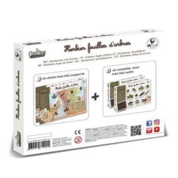 Kit herbier feuilles d'arbre - Kit outils tampons