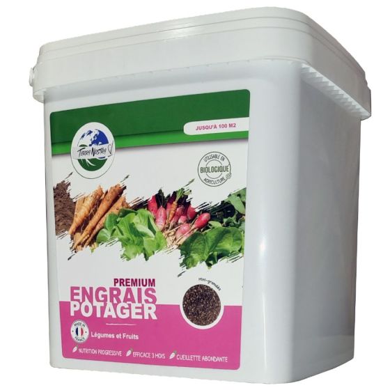 Engrais Potager - Premium - Prêt à l'emploi - 5 kg