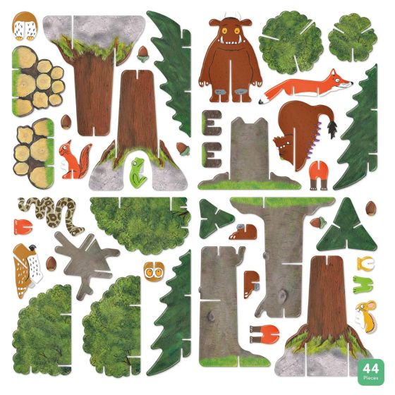 Playpress : kit de jeux Animaux des bois Gruffalo