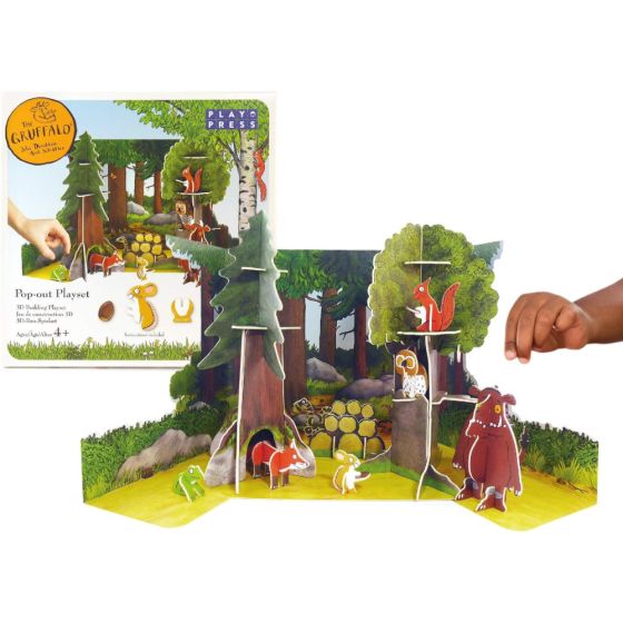 Playpress : kit de jeux Animaux des bois Gruffalo Playpress : kit de jeux Animaux des bois Gruffalo
