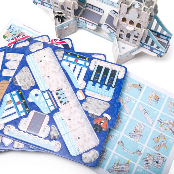 Playpress : kit de jeu de construction : Tower bridge