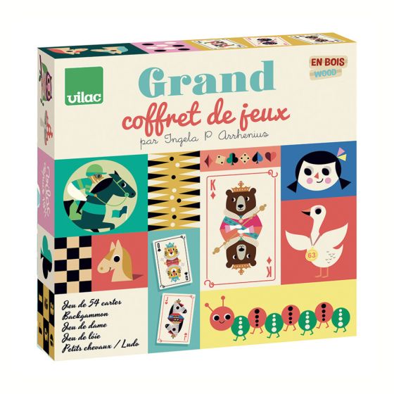 Grand coffret multi-jeux - Ingela P.Arrhenius