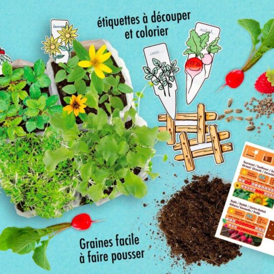 L'atelier de jardinage pour enfant - Mini potager