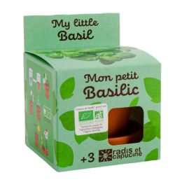 Kit plantation - Basilic bio - 8cm