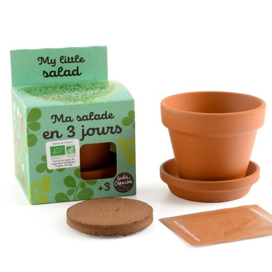 Kit plantation - Salade de cresson bio - 8cm