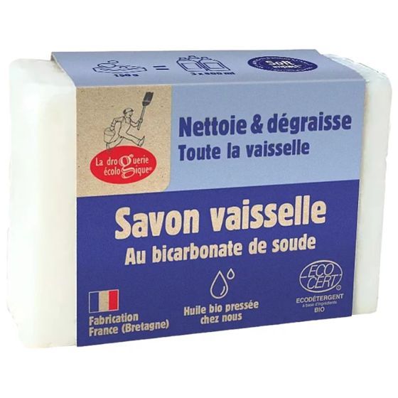 Savon vaisselle bicarbonate de soude - 150g