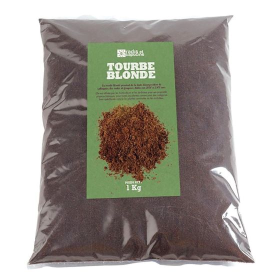 Sac de Tourbe blonde - 1kg