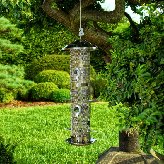 Mangeoire silo PREMIUM (metal) 6 postes