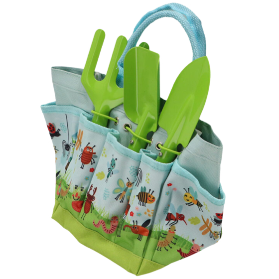 Sac compact de jardin motif insectes
