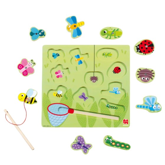 Jeu de pêche magnétique les petites bêtes