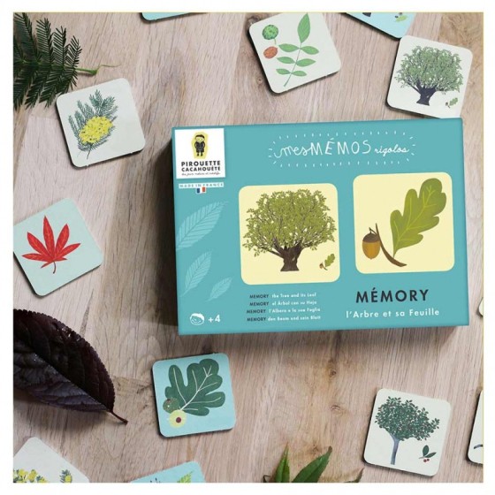 Mémo rigolo l'arbre et sa feuille