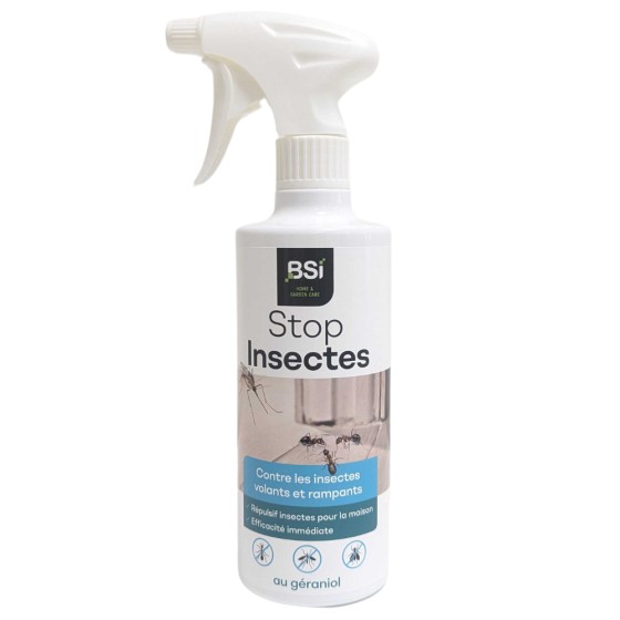 Stop Insect au géraniol - Répulsif puissant 500 ml (concentration 2 %)